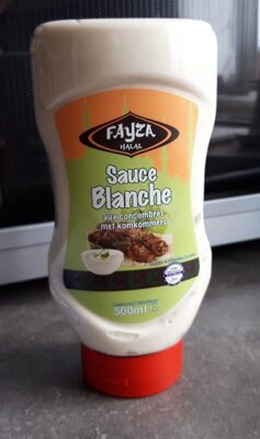 Sauce White with concombres Sauce White with concombres