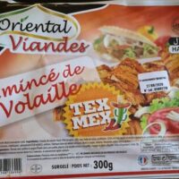 Minced from Poultry Tex Mex