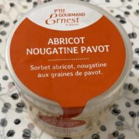 Glace Apricot nougatine pavot
