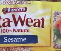 Arnotts Vita Weat Crispbread Sesame Box