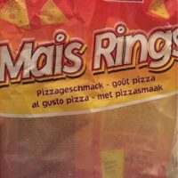 Mais Rings Mit Feinem Pizza-geschmack Im 125g Beutel Von Snackline
