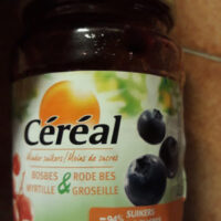 Cereal Blueberrys and groseille
