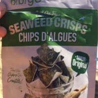 Seaweed crisps Chips d’algues Seaweed crisps Chips d'algues