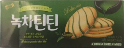Haitai Green Tea Thin Thin 84G Haitai Green Tea Thin Thin 84G