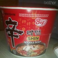 Shin noodle soup