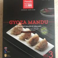 Gyoza Mandu with Piment Red and Vegetables