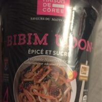 Bibim Udon épicé and sucré
