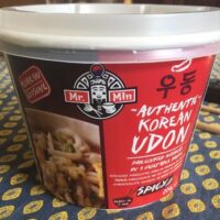 Authentic korean udon
