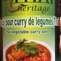 Sauce for Curry from Vegetables Thaï Sauce for Curry from Vegetables Thaï