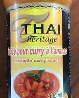 Sauce for Curry à l'ananas