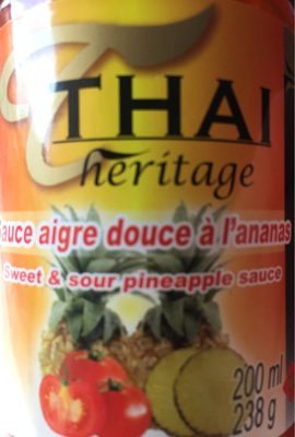 Sauce aigre Sweet ananas Sauce aigre Sweet ananas