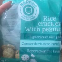 Crackers from Riz with cacahuetes
