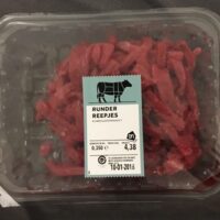 Rund Naturel Runderreepjes 350 Gram Koeling