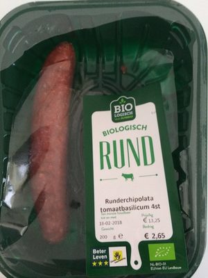 Runderchipolata tomaatBasilum Runderchipolata tomaatBasilum