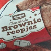 Chocolade brownie reepjes