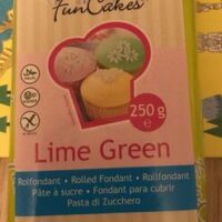 Paste à Sugar Funcakes Green Lemon 250GR