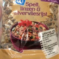 Spelt, linzen & zilvervliesrijst