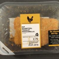 Kip schnitzel tomaat Mozzarella Cheese