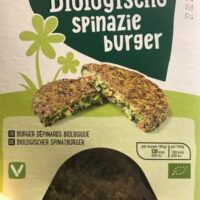 Biologischer Spinatburger (albert Heijn)