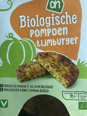 Burger potiron and thym Burger potiron and thym