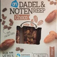 Chocoreep met dadel in amandel
