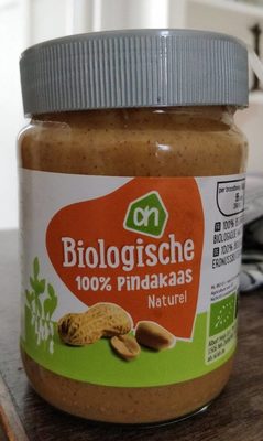 Biologische 100% pindakaas Biologische 100% pindakaas