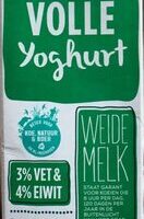 Verse volle yoghurt