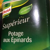 Potage Aux épinards Déshydraté