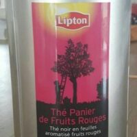 Tea Panier from Fruits  Reds