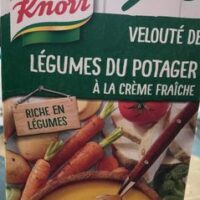 Velouté from Vegetables potager Cream Fresh