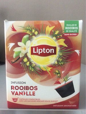 Lipton infusion rooibos Vanilla Lipton infusion rooibos Vanilla