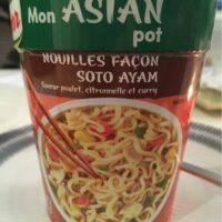 Mon Asian Pot Noodles facon SOTO AYAM