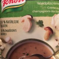 Soup Mushrooms des bois