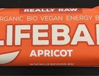 Lifebar Apricot Cru Vegan