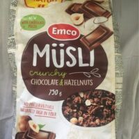 Crunchy Muesli Chocolate & Hazelnut