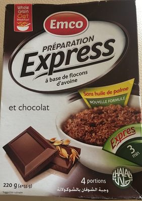 Emco Oat Meal Express with Chocolate Emco Oat Meal Express with Chocolate