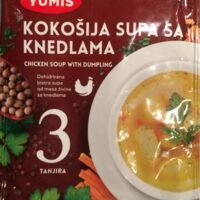 Soup from Chicken with boulettes from Semoule
