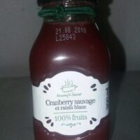 Cranberry sauvage