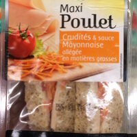 Maxi Chicken with raw Vegetables & Sauce Mayonnaise allégée