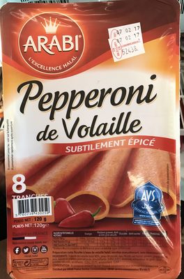 Pepperoni from Poultry Subtilement Épicé Pepperoni from Poultry Subtilement Épicé
