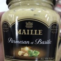 Parmesan and Basilic Mustard vin blanc