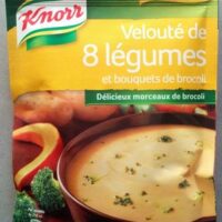 Velouté from 8 Vegetables and bouquets from Brocoli