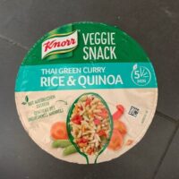 Veggie Snack Thai Green Curry