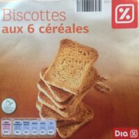 Biscottes with 6 céréales
