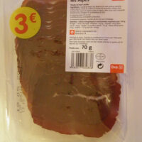 Viande séchée dans les Alpes