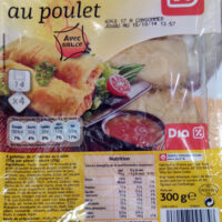 Nems Chicken, Avec Sauce (x 4)