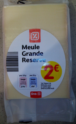 Meule Grande Réserve (34 % Less Fat) Meule Grande Réserve (34 % Less Fat)
