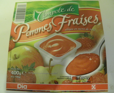 Compote from Apples Strawberries Dia Compote from Apples Strawberries Dia