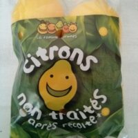 Citrons non traités