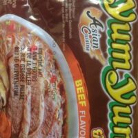 Instant Noodles and Tasty Beef